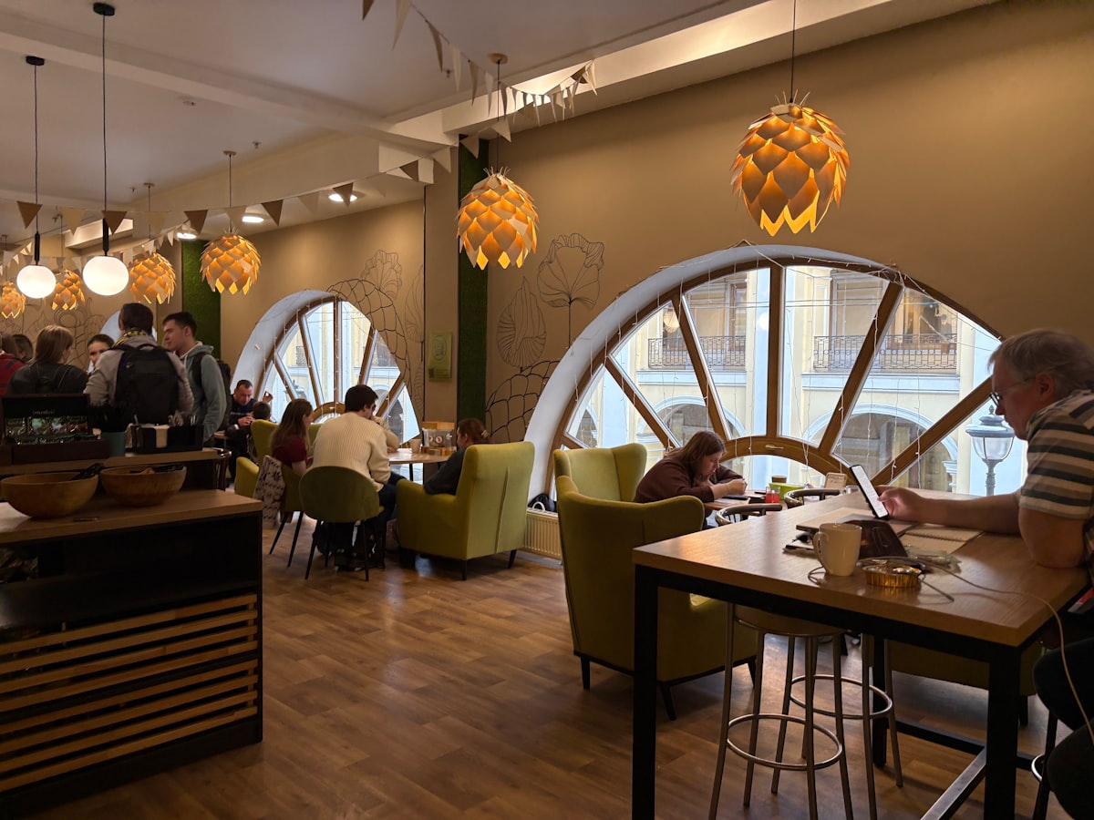 ゴリラカフェの店内